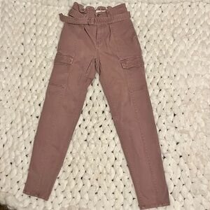 Hollister Dusty Rose High-Waisted Pants